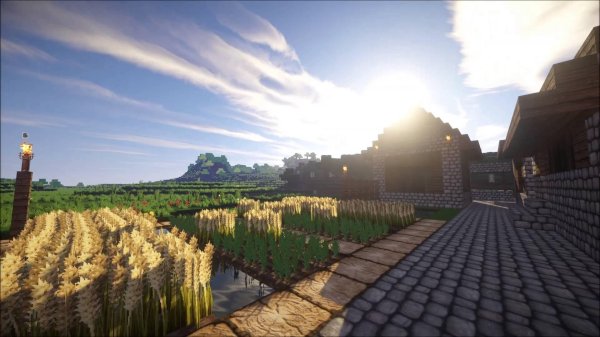 деревни майнкрафт