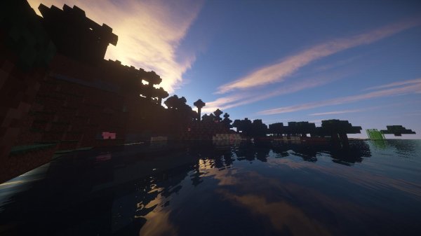 красивые пейзажи майнкрафт