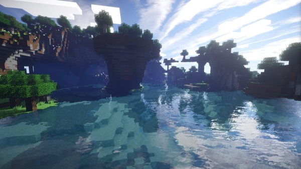 майнкрафт красивые пейзажи