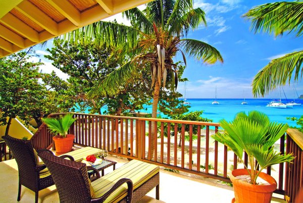 терраса бали бунгало