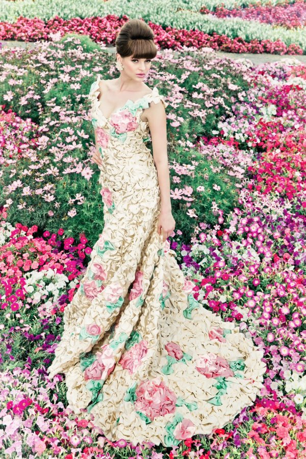 платья похожие на цветы