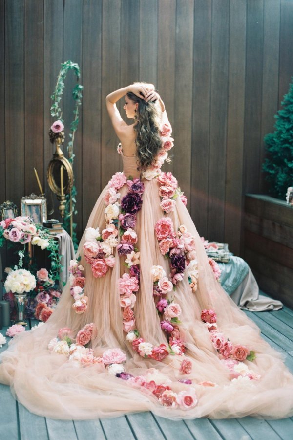 свадебная платье