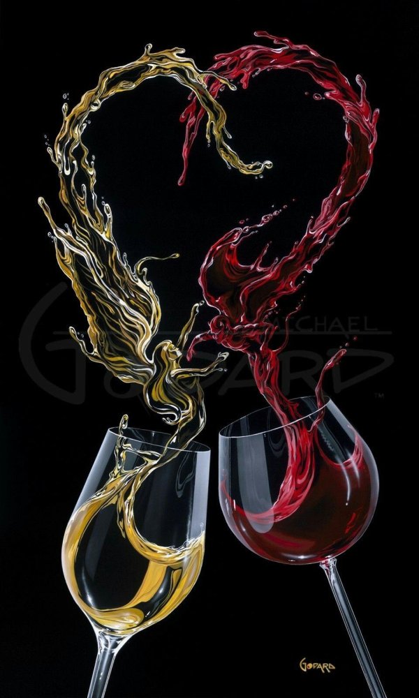 красивые бокалы