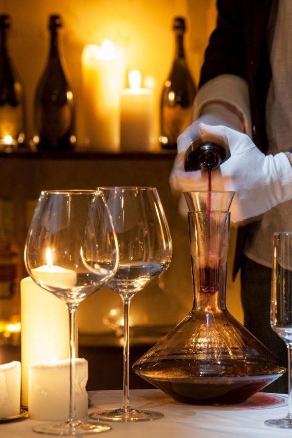 декантация вина