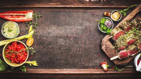 мясо на гриле