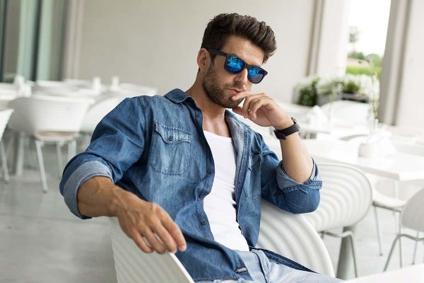 красивые парни в очках