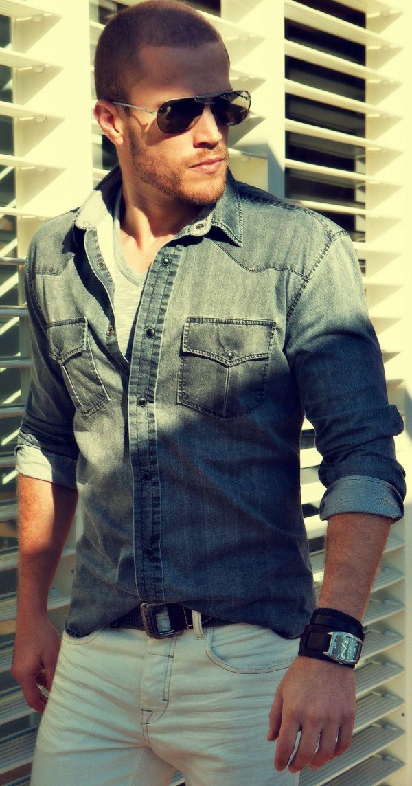 мужской кэжуал