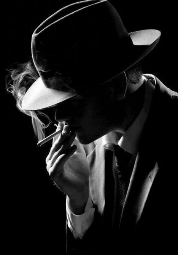 человек в шляпе