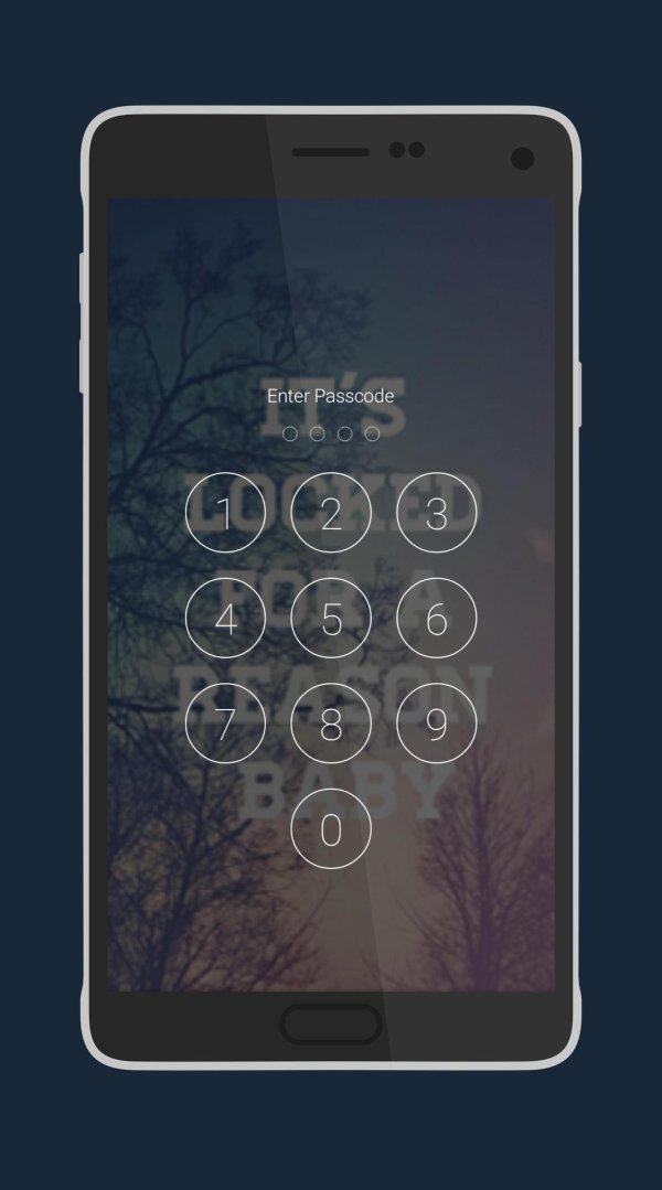 блокировка экрана