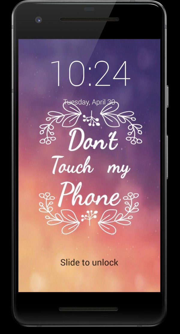 don t touch my phone