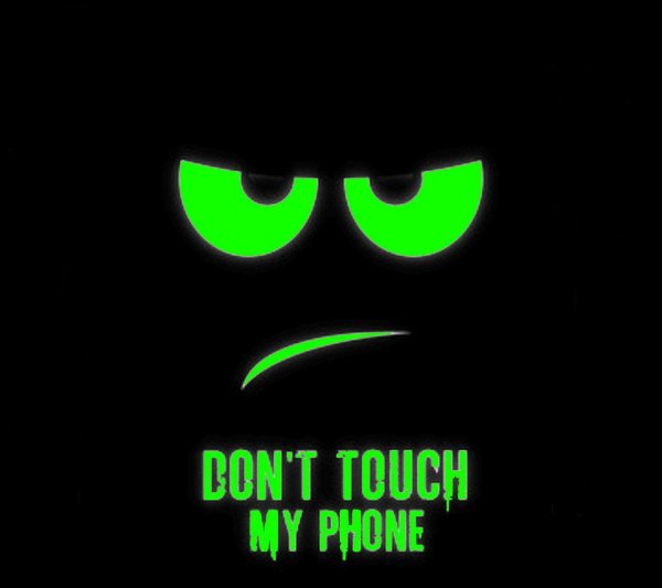 dont touch phone