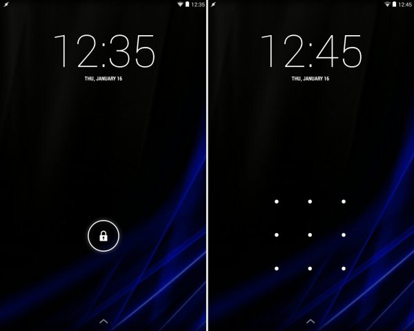 блокировка экрана