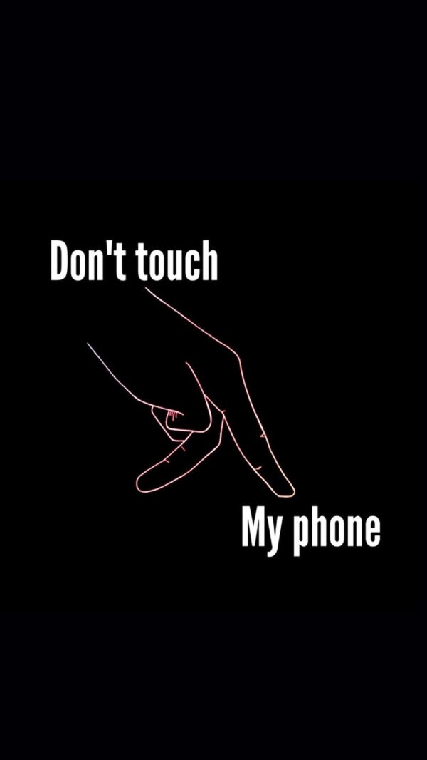 dont touch