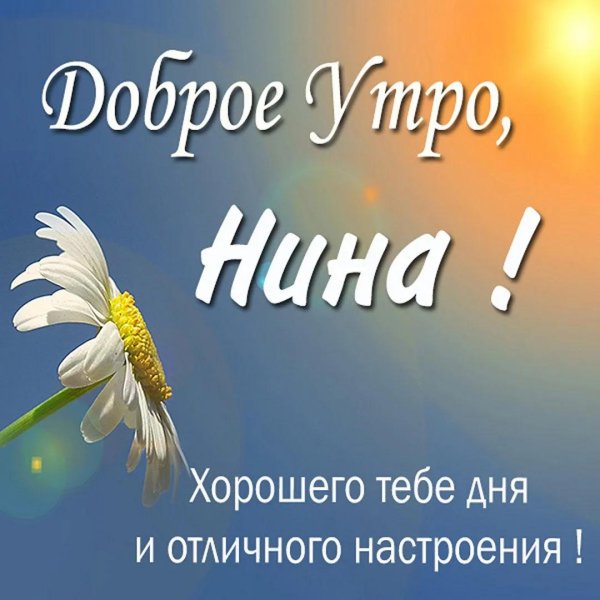 доброе утро ангелина