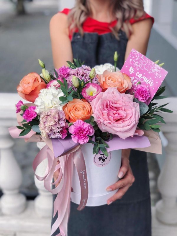 современные букеты