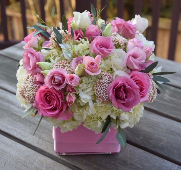 модные букеты