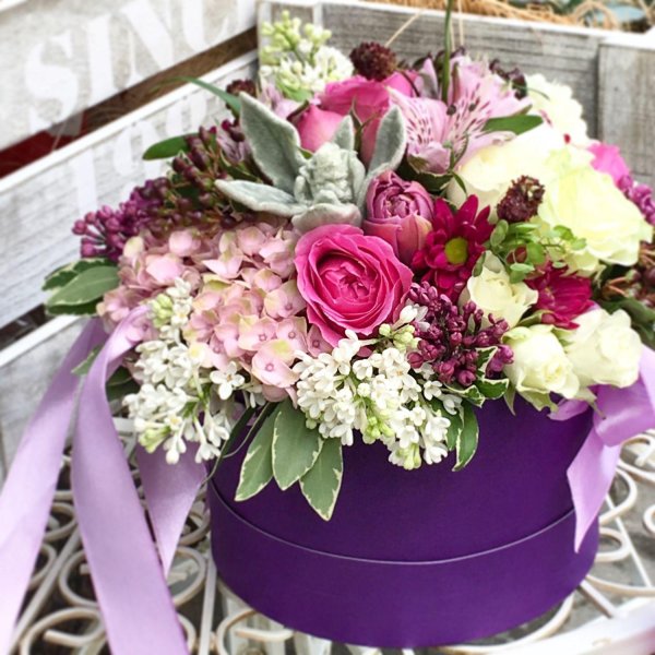 модные букеты