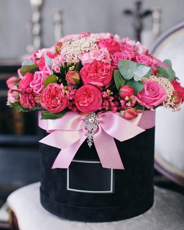 стильные букеты на день рождения