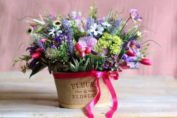 флористика цветы