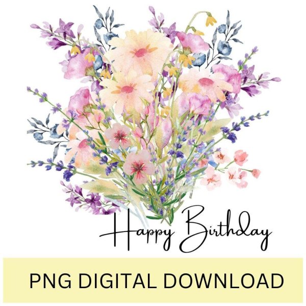 открытка акварельная