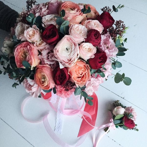 красивые современные букеты