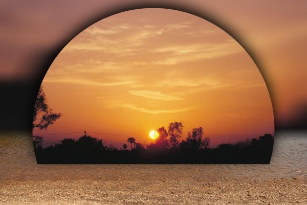 закат солнца