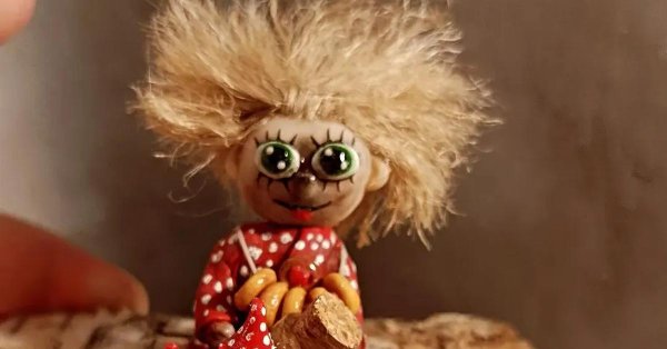 мастер класс домовенок