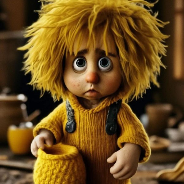 прическа домовенка