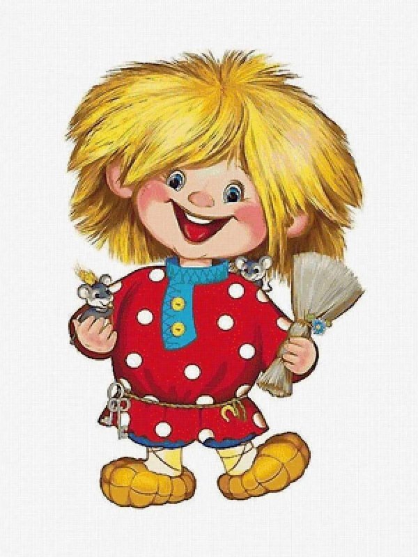 рисунок домовенка