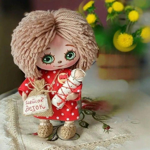 кукла домовенок