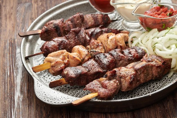 шашлык красивый