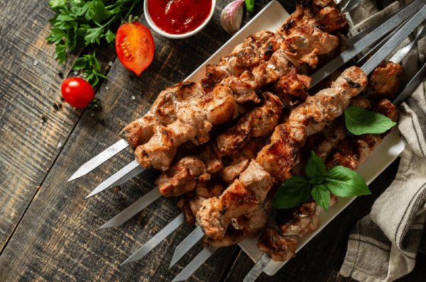 шашлыки на мангале