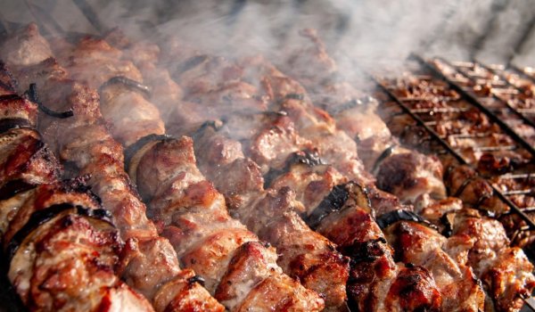 шашлыки на мангале