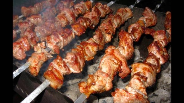 шашлыки на мангале