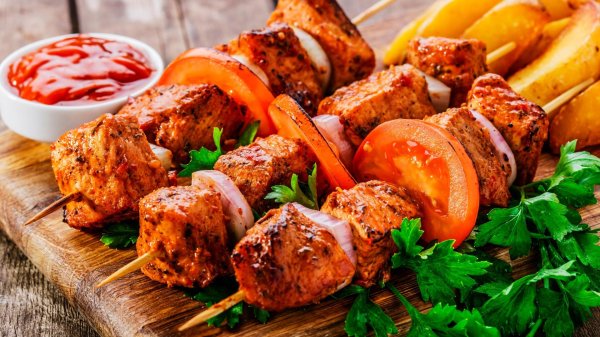 красивый шашлык