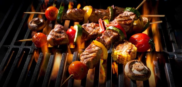 шашлыки на мангале