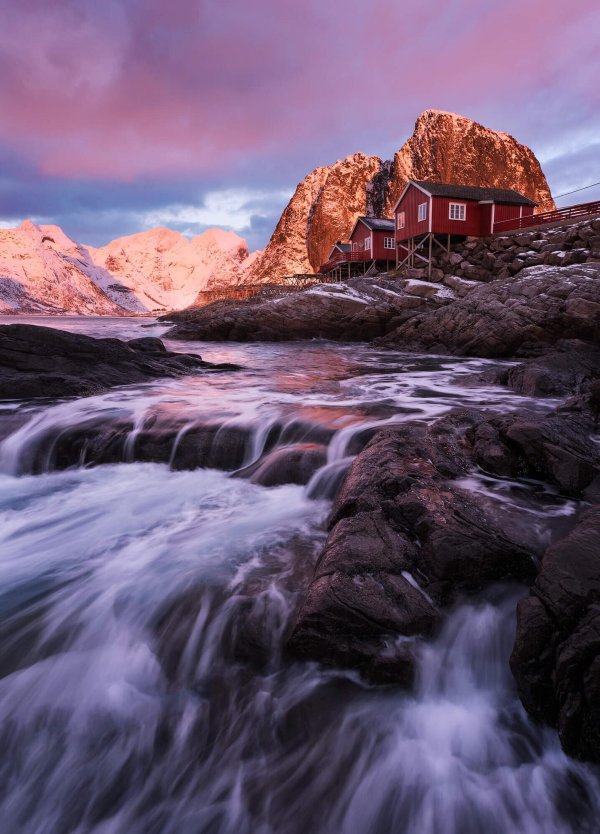 норвегия зима