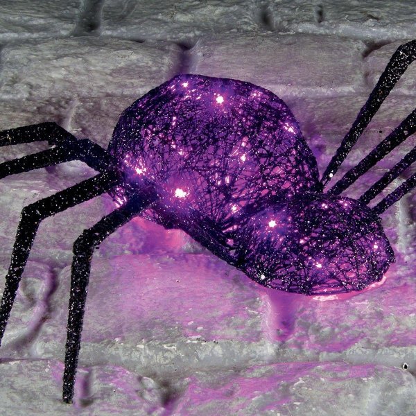 светящиеся пауки