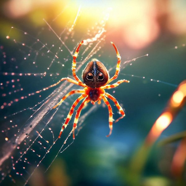 красивая паутина