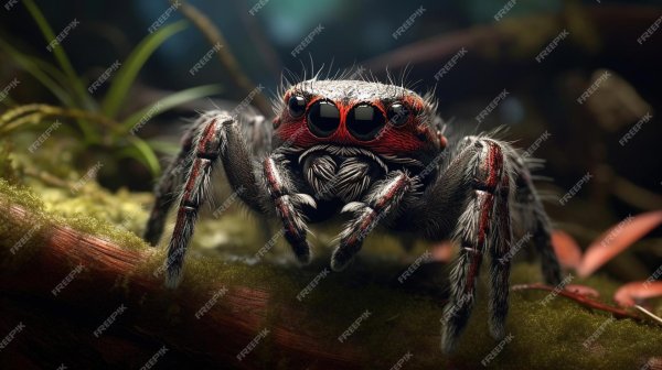 красивые пауки