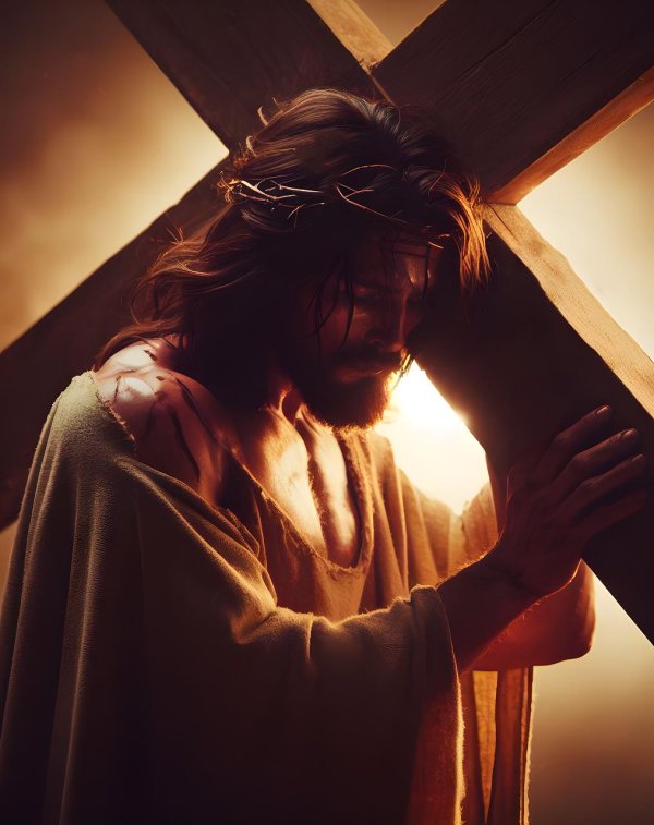 jesus carrying the cross