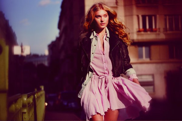 девушки стильные