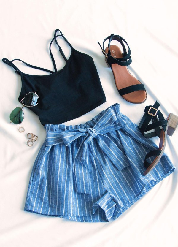 топ и шорты