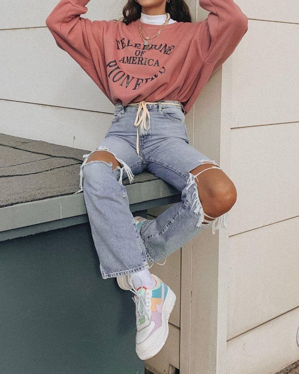 джинсы кэжуал