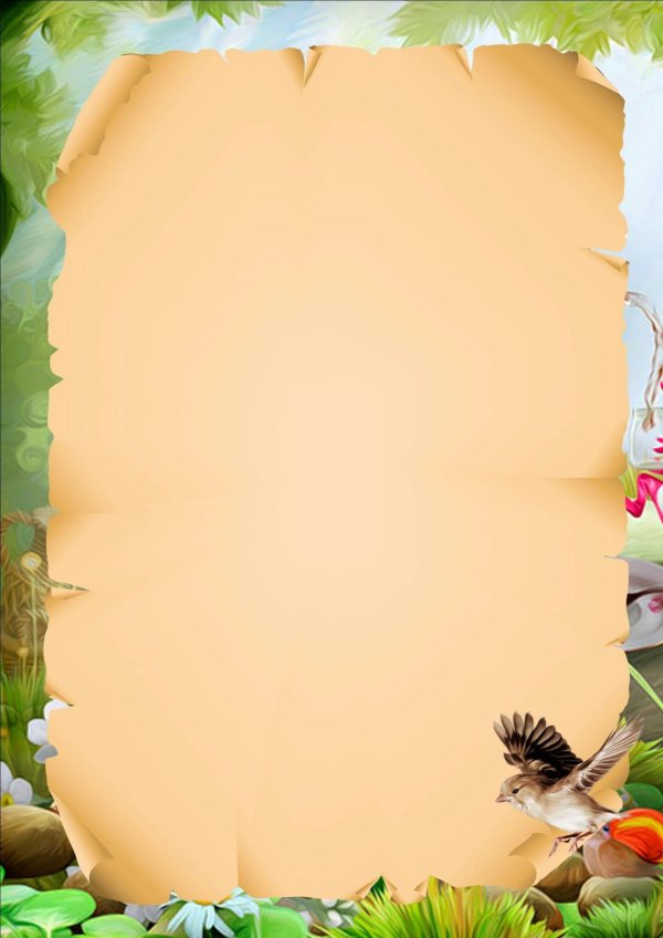 рамки на тему птицы