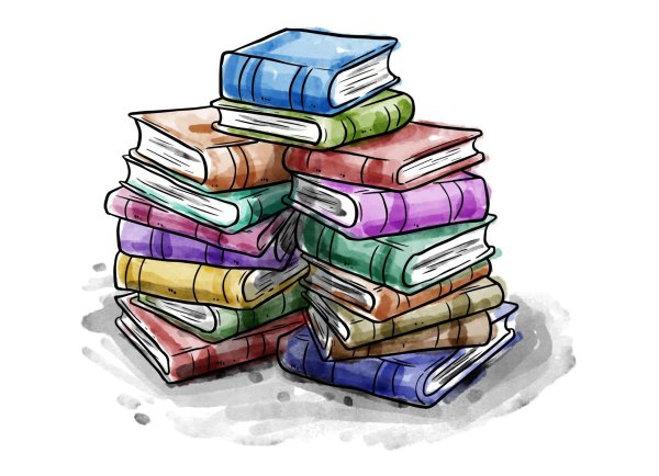 книги стопка