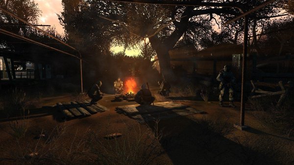 лагерь сталкеров