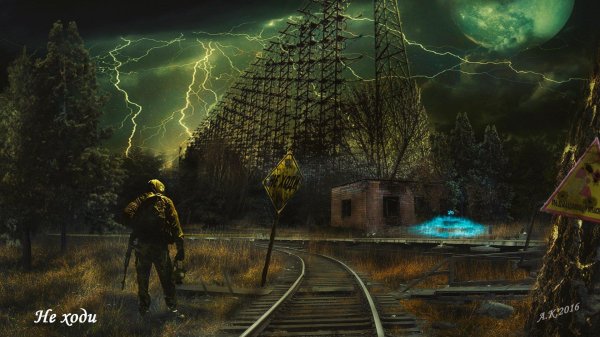 в стиле сталкер