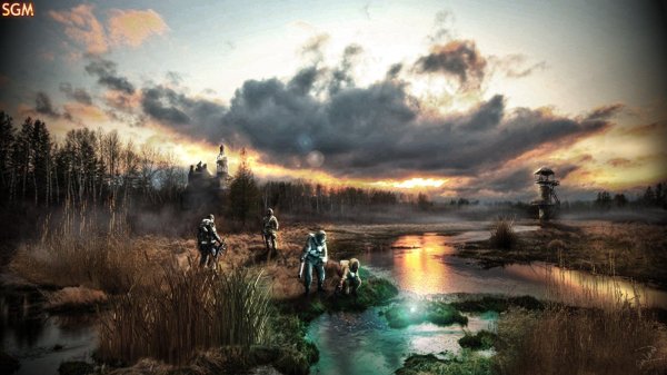 в стиле сталкер