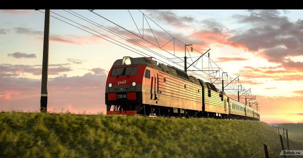 электровоз 2эс4к